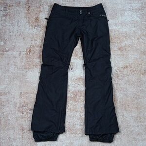 Burton Dryride Da Nang Black Snowboarding Ski Pants Womens Small